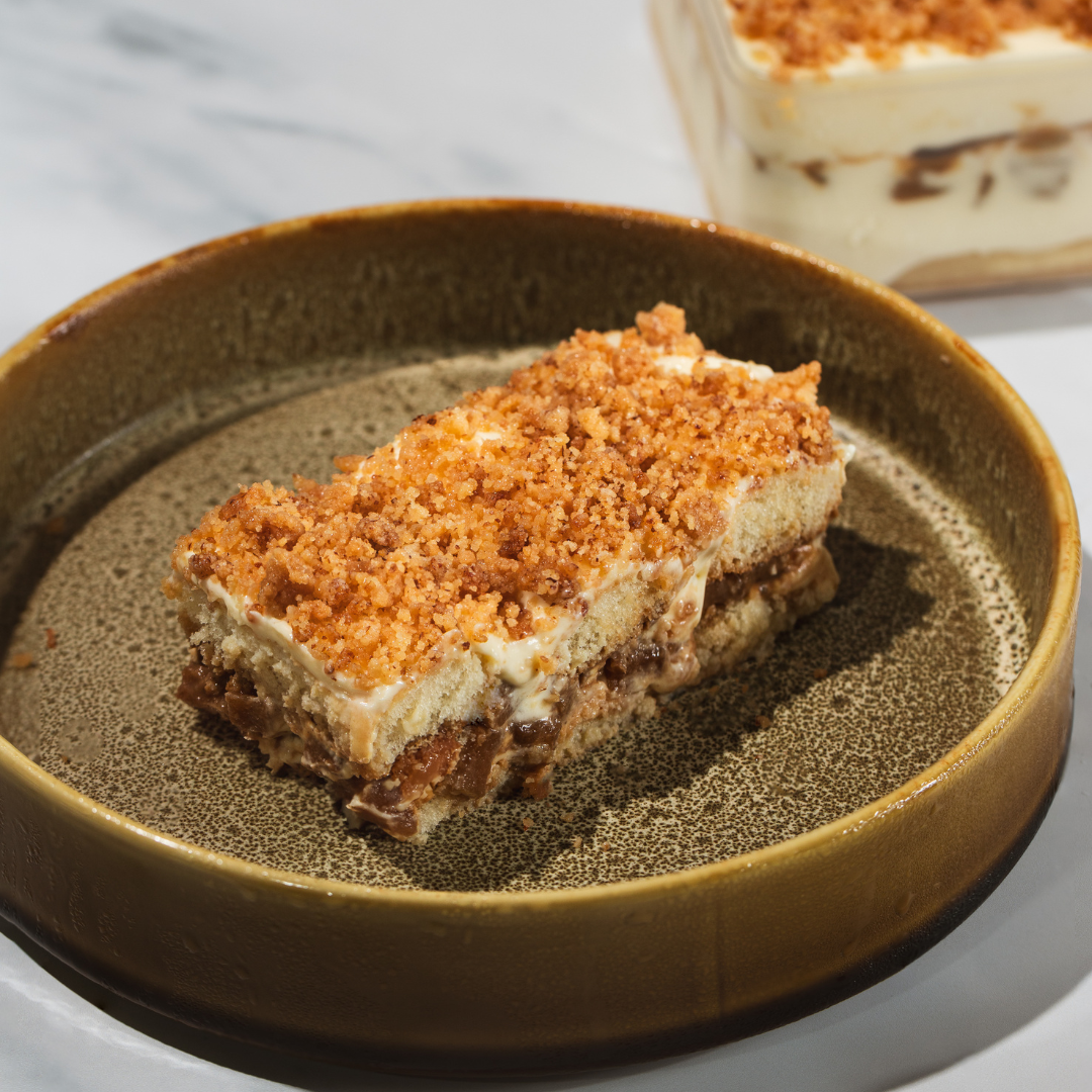 Tiramisu | Apple Crumble Tiramisu