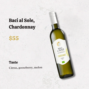 White | Baci al Sole Chardonnay