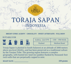 Coffee Beans | Toraja Sapan