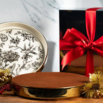 Load image into Gallery viewer, Gifting | Decorative Gold Trimmed Plate Tiramisu
